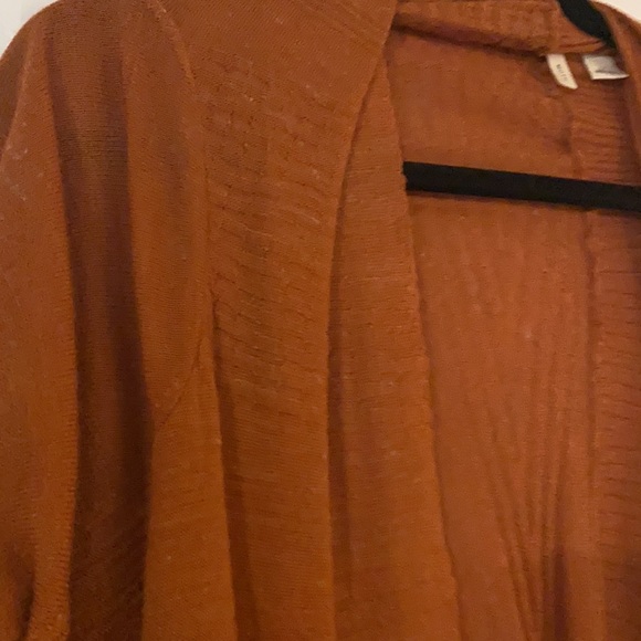 Dusty orange Moth Cardigan from Anthropologie - Picture 2 of 3